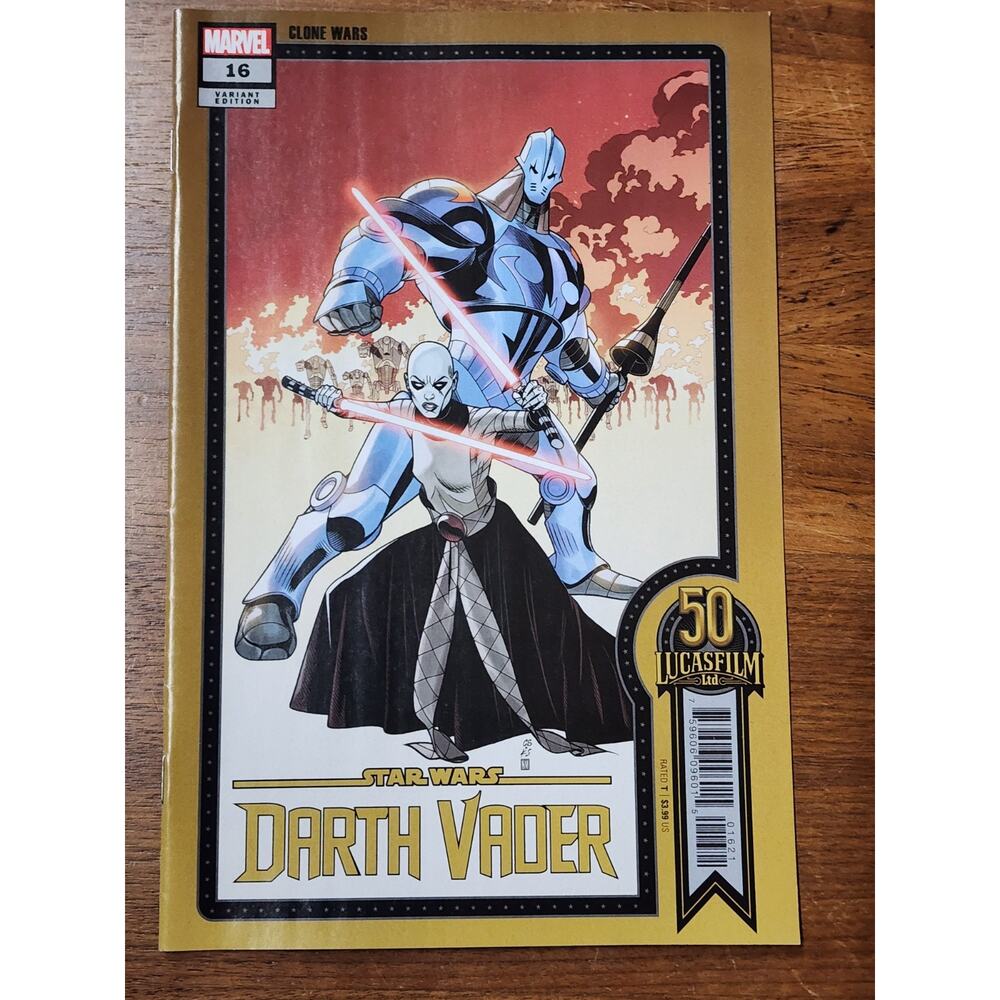 Star Wars Darth Vader #16 Variant Chris Sprouse LucasFilm 50th Anniversary 2021